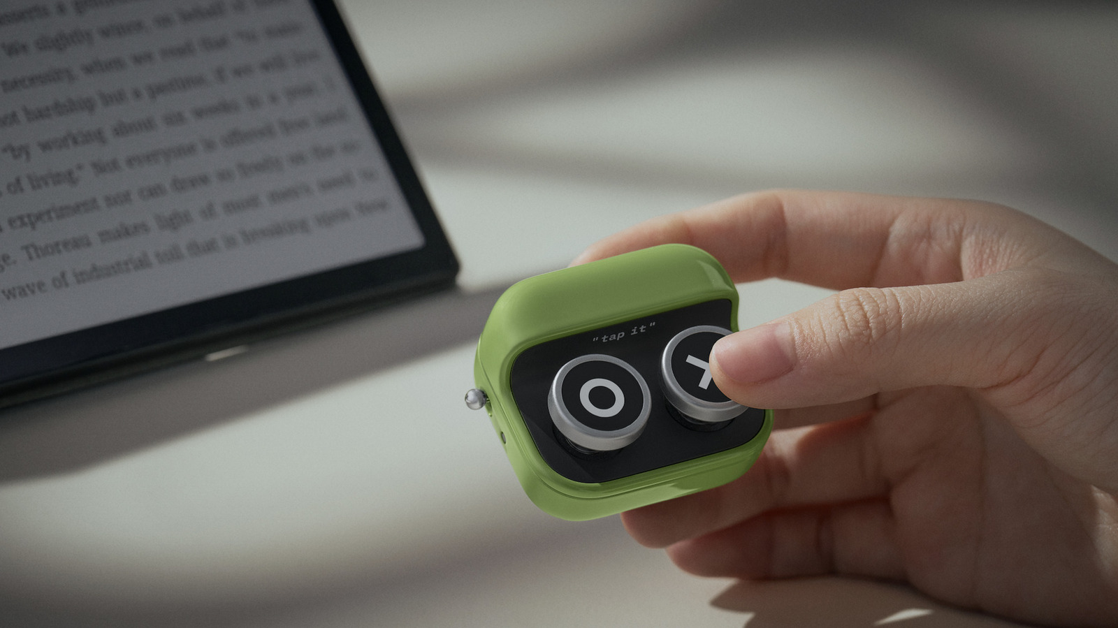 Boox announces Tappy, a wireless page-turning remote | Noticias Tech y Ciencia Actualizadas